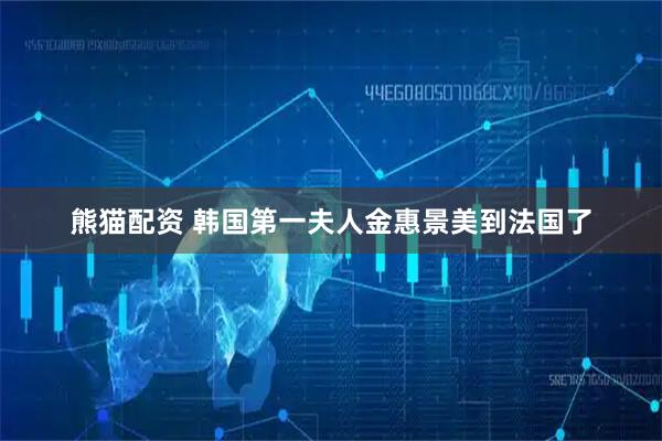 熊猫配资 韩国第一夫人金惠景美到法国了